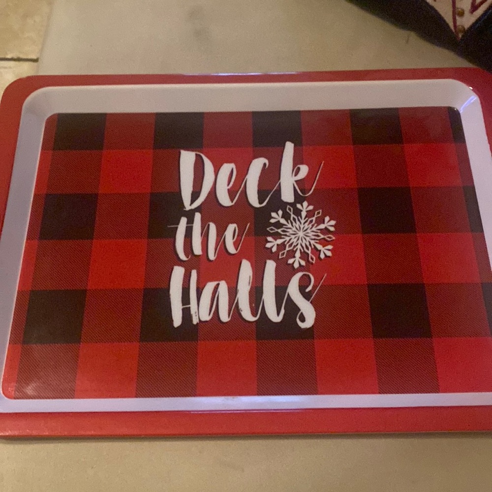 Food tray for the holidays